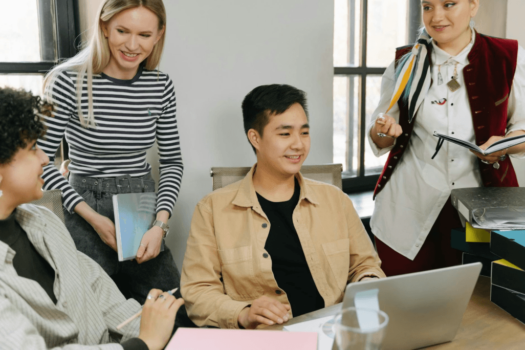 Professional consulting discussion for cross-border executive search